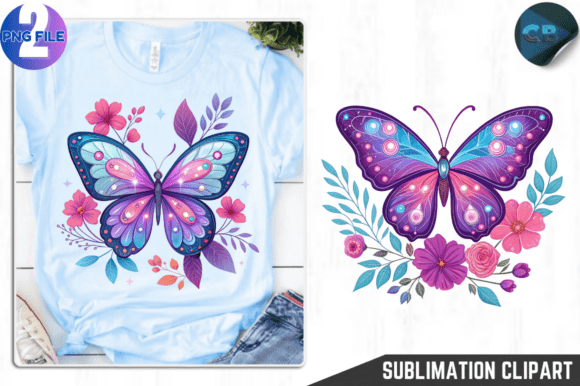 Butterfly with Flowers Clipart PNG: A Designer’s Guide