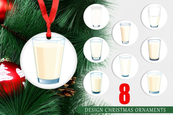 Creating Festive Magic: A Guide to Printable Ornament Glass of Milk Designs for Your Christmas Tree