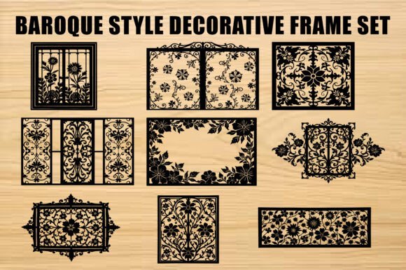 Elegant Antique Frame Collection for Designers