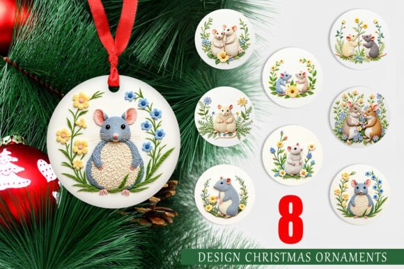 Elevating Holiday Craftsmanship: The Strategic Value of High-Resolution Ornament Rat Embroidery Designs