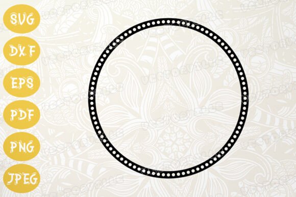 Integrating the Elegant Dotted Circle Frame SVG Monogram into Your Creative Workflow