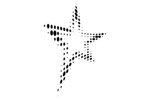 Integrating the Star Shaped Abstract Halftone Frame into Professional Design Workflows