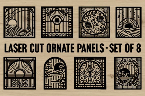 Laser Cut Ornate Panels: 8 Elegant Designs
