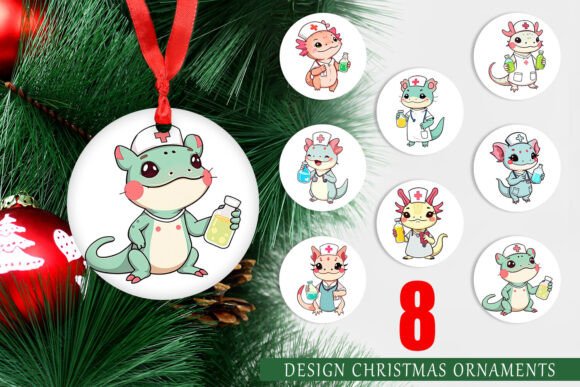 Nurse Axolotl Christmas Ornaments: A Creative Guide