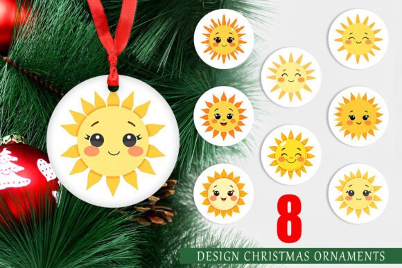 Ornament Baby Sun: Elevating Holiday Crafts with High-Resolution Printable Designs