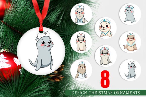 Ornament Nurse Seal: Integrating High-Resolution PNG Assets into Your Holiday Design Workflow
