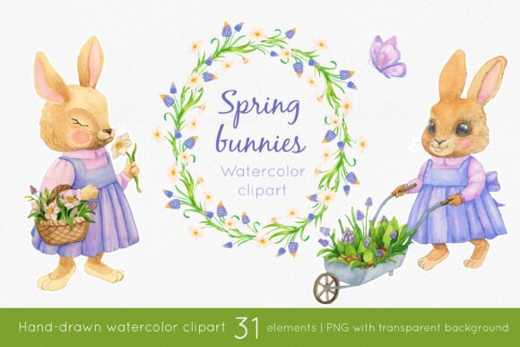 Spring Bunny Watercolor Clipart PNG: A Practical Guide for Creators and Small Business Owners